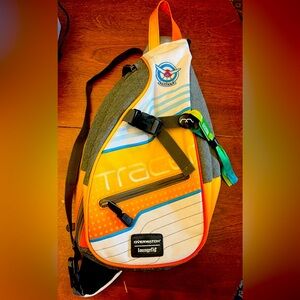 Overwatch backpack and hat